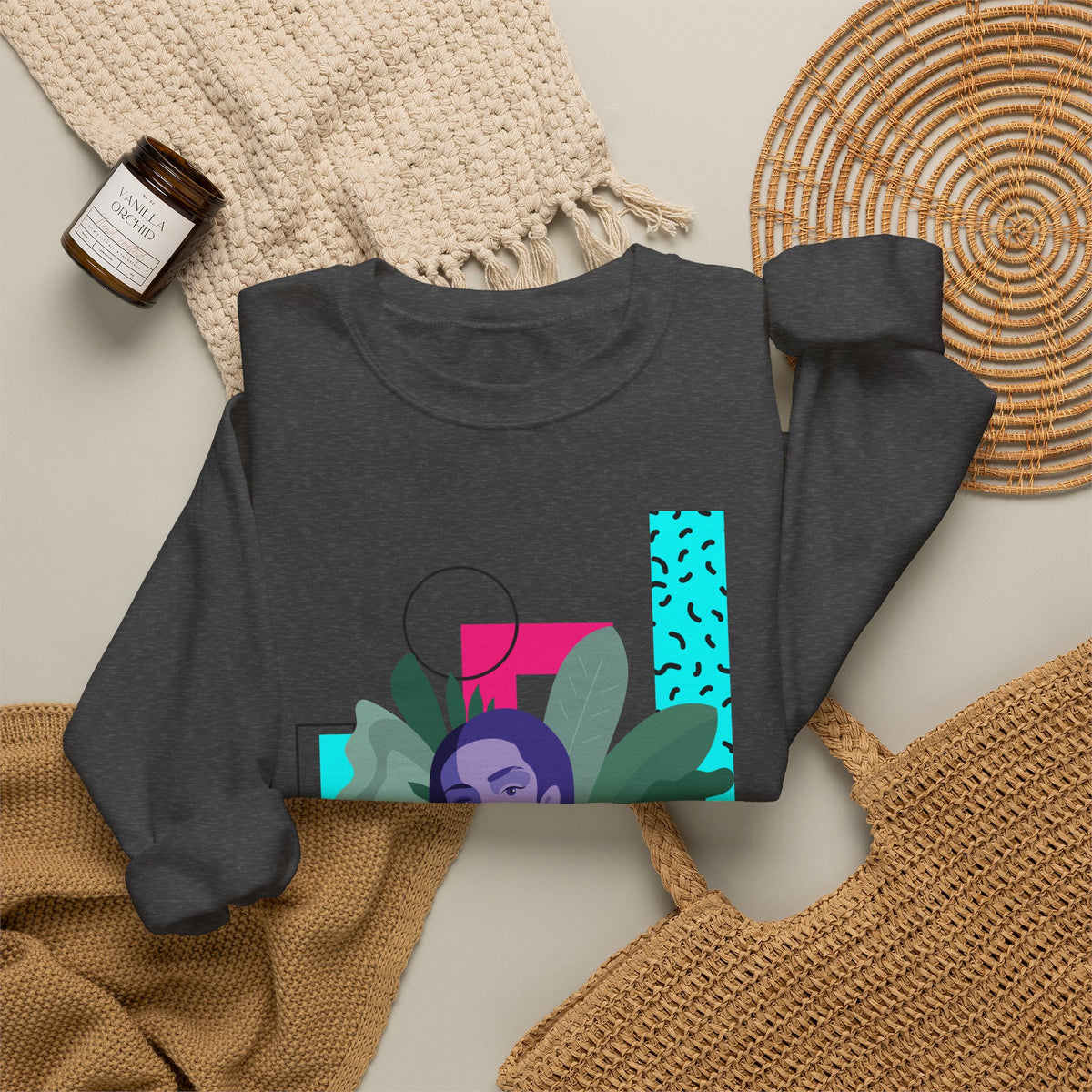 Botanical Pop Crewneck — mari ogami